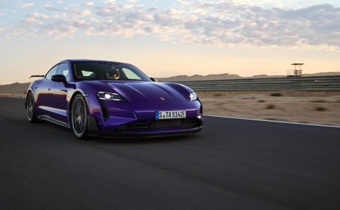 De krachtigste Porsche in serie geproduceerd: de Porsche Taycan Turbo GT