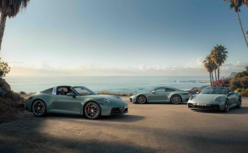 Porsche breidt 911 lijn uit met Carrera 4S, Carrera 4S Cabriolet en Targa 4S