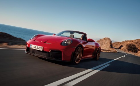 De nieuwe Porsche 911 cabrio: introductie van de Porsche 911 GT3 S/C.