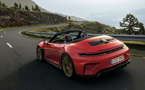 De nieuwe Porsche 911 cabrio: introductie van de Porsche 911 GT3 S/C.